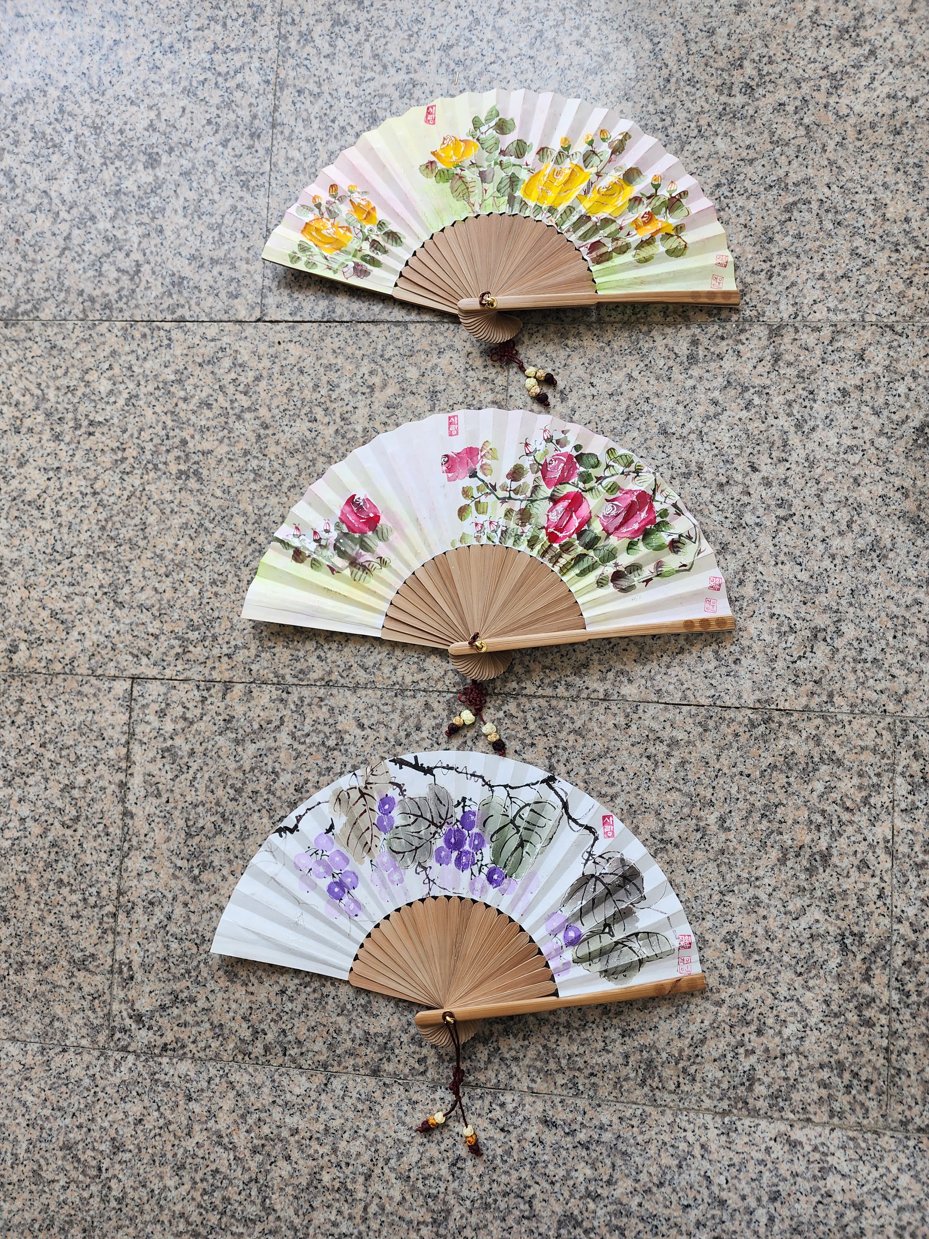 부채  용화산1회전시회 - 2