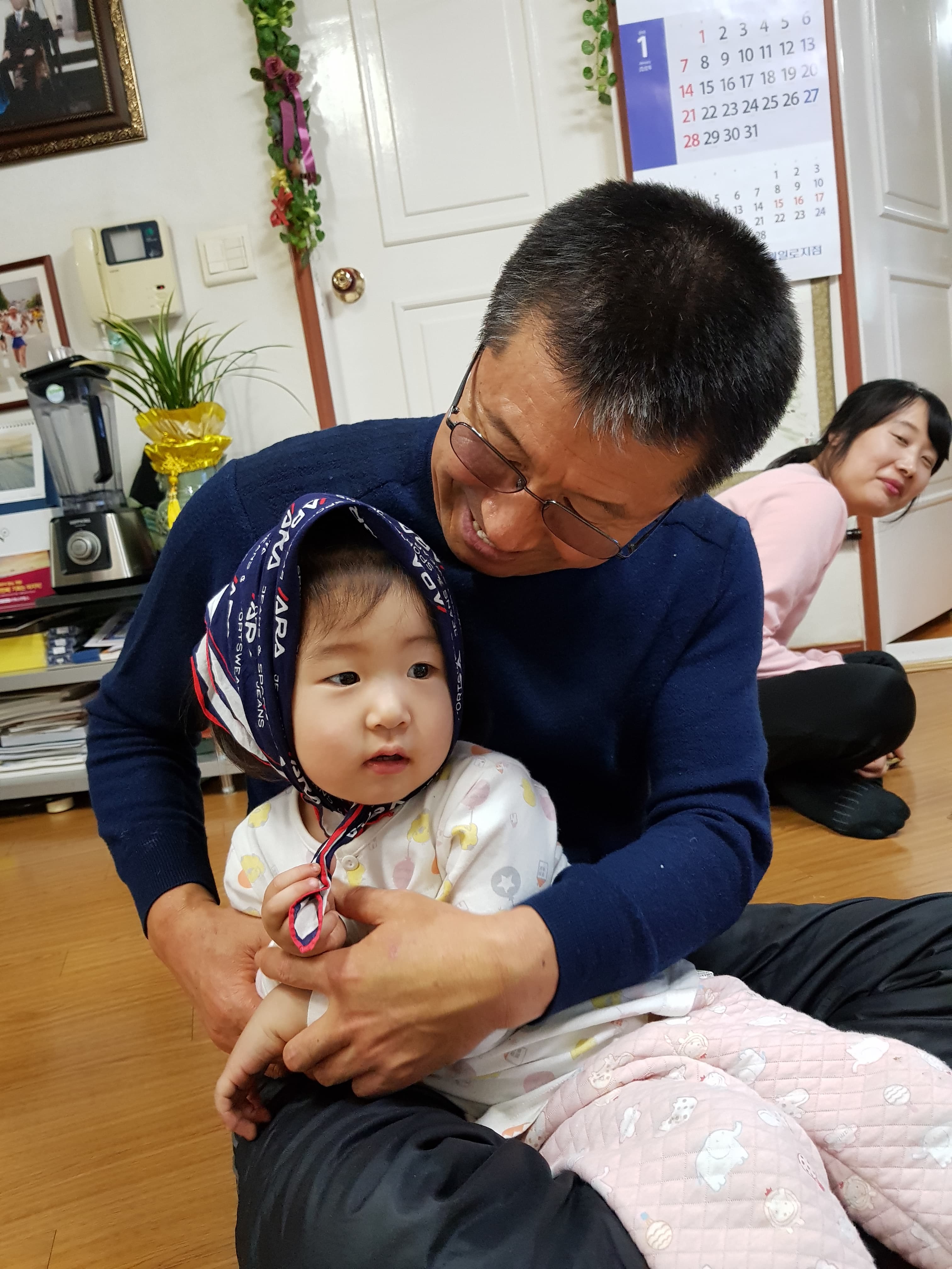 할아버지 사랑 윤서 - 2