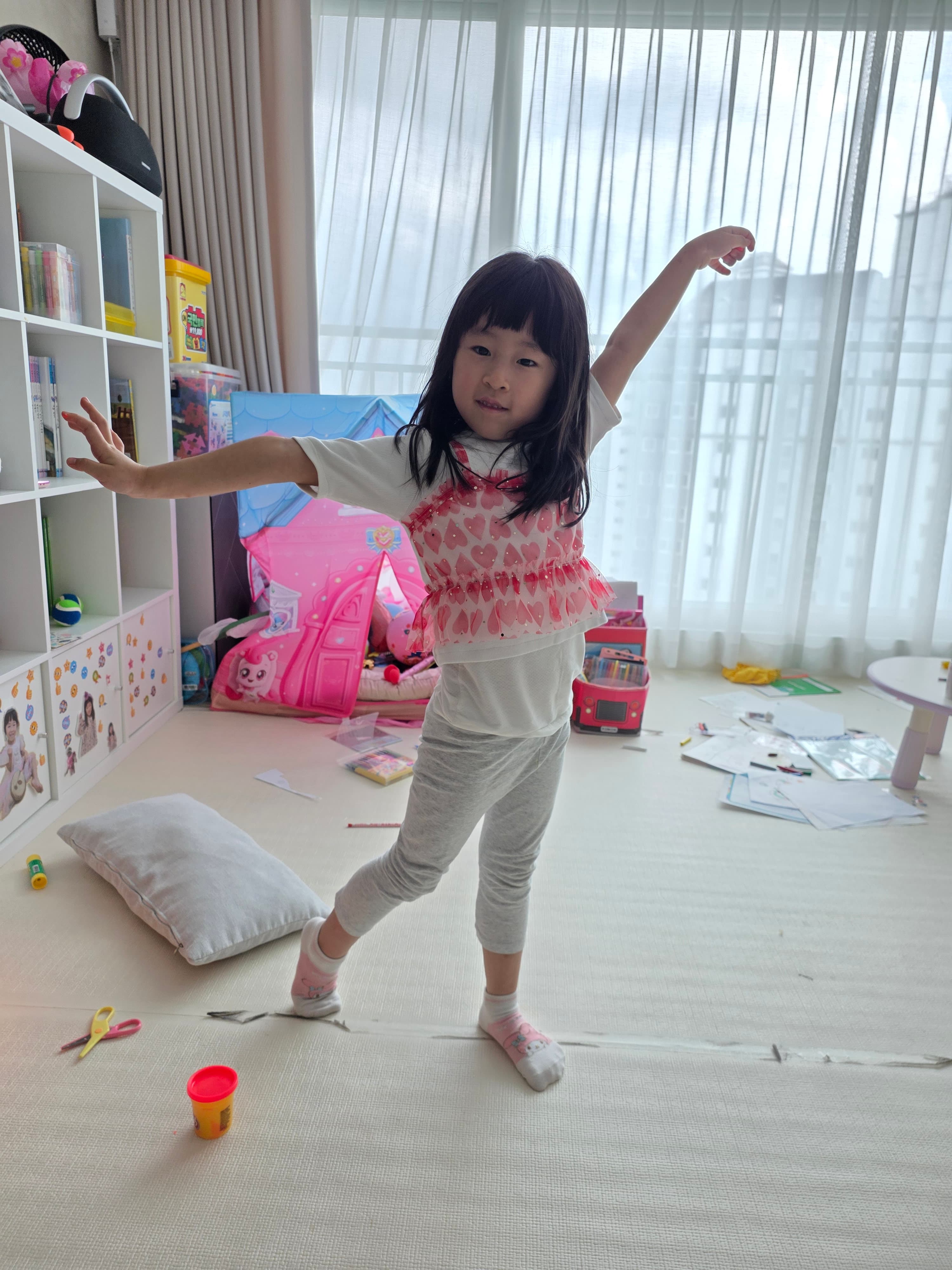 채아 4장 아빠 1장 - 5