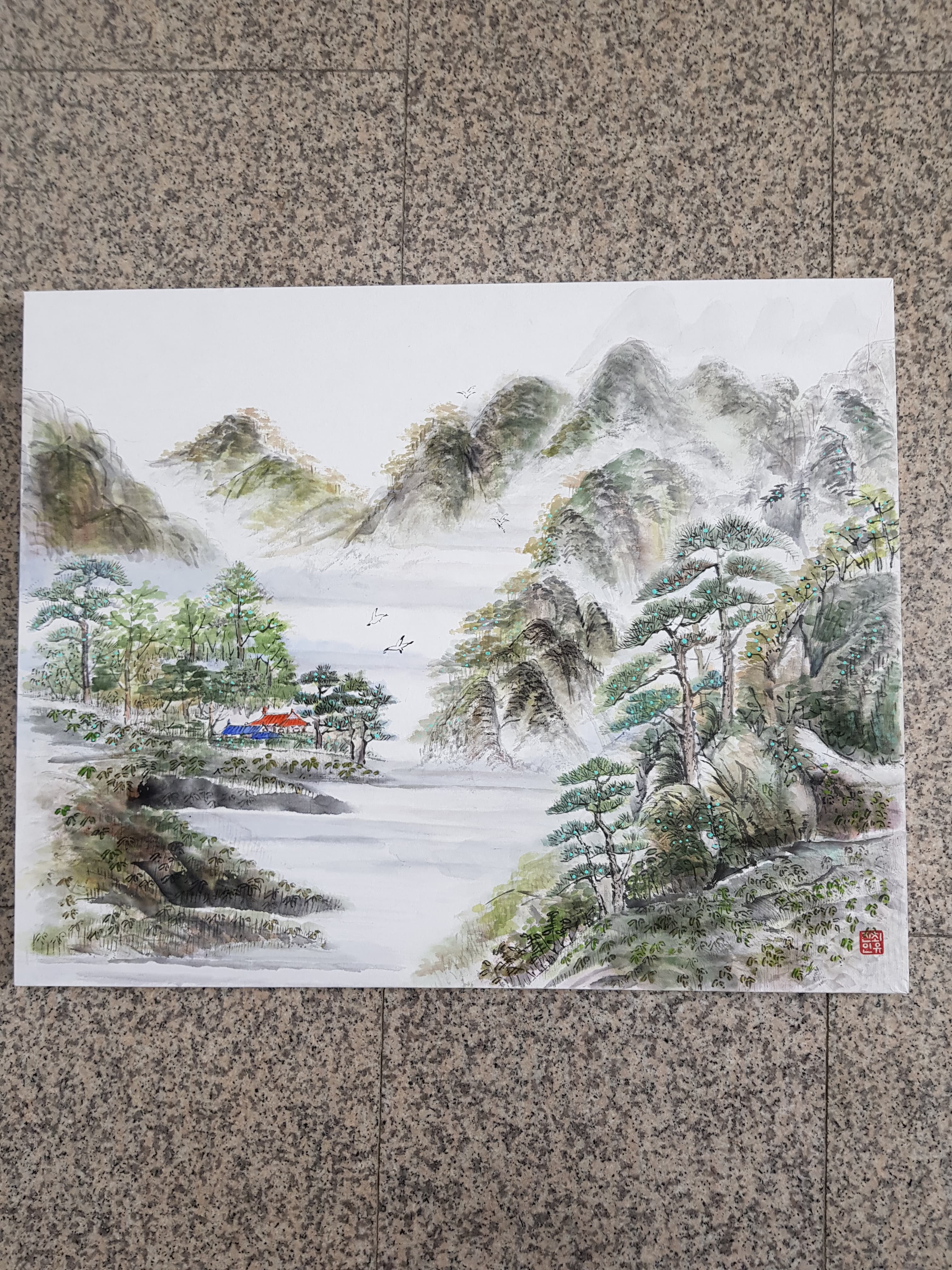 여름 날(산수화)