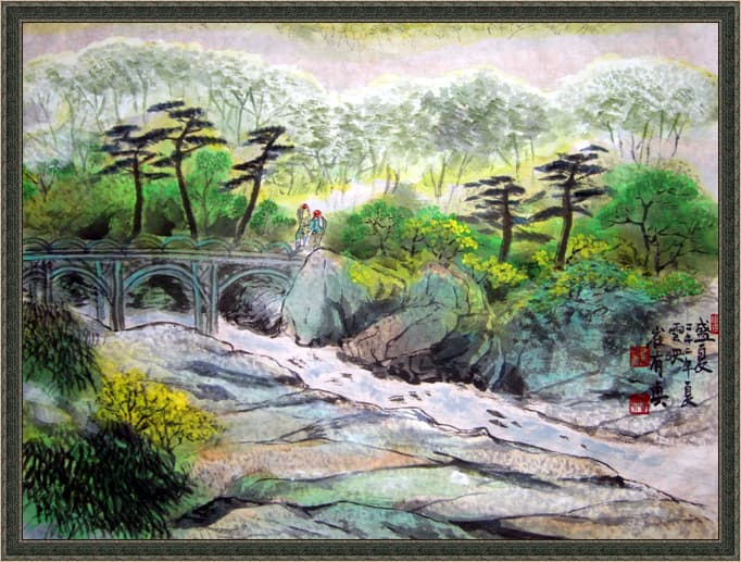 오대산 가는 길