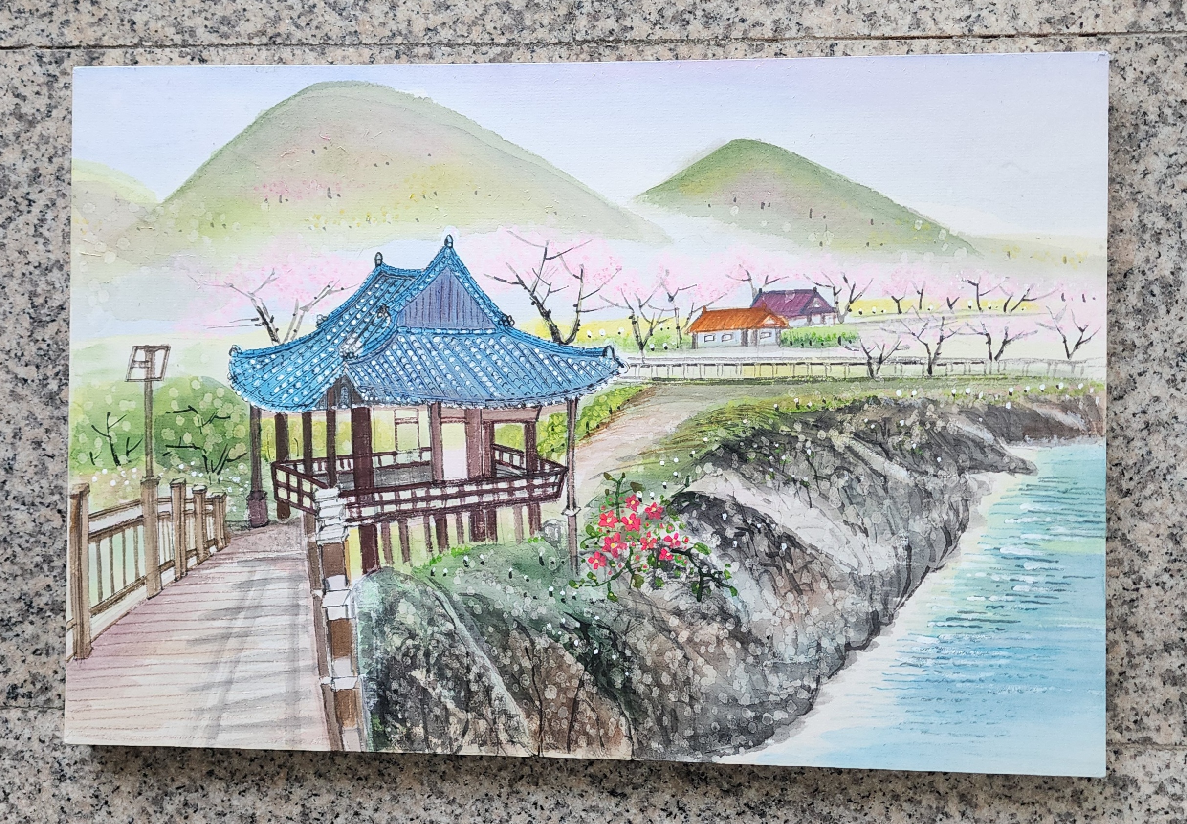 2025년 봄날(경희서문 출품)